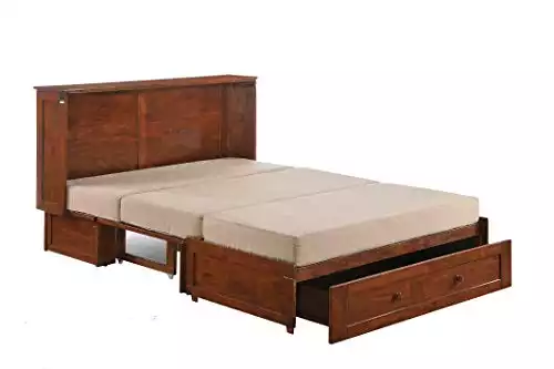 Clover Murphy Cabinet Bed | Cherry