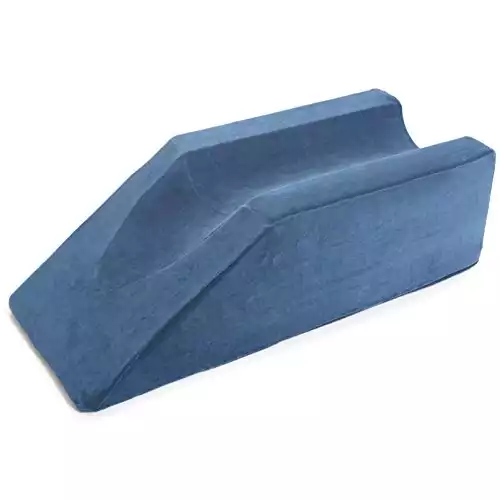 Milliard Foam Leg Elevator Cushion with Washable Cover, Support and Elevation Pillow for Surgery, Injury, or Rest