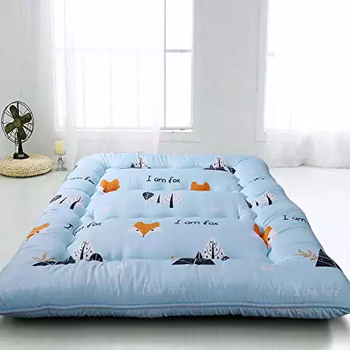 Cartoon Fox Printed Futon Mattress