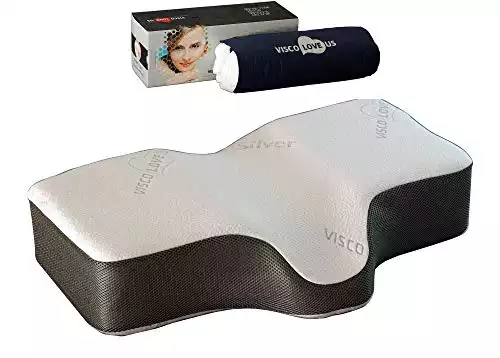 VISCO LOVE Silver Sleep Memory Foam Pillow