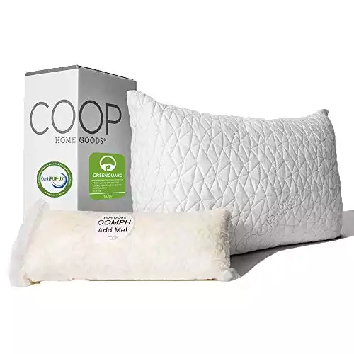 Coop Home Goods - Premium Adjustable Loft Pillow