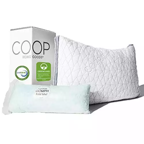 Coop Home Goods Eden Adjustable Bamboo Pillow - Queen